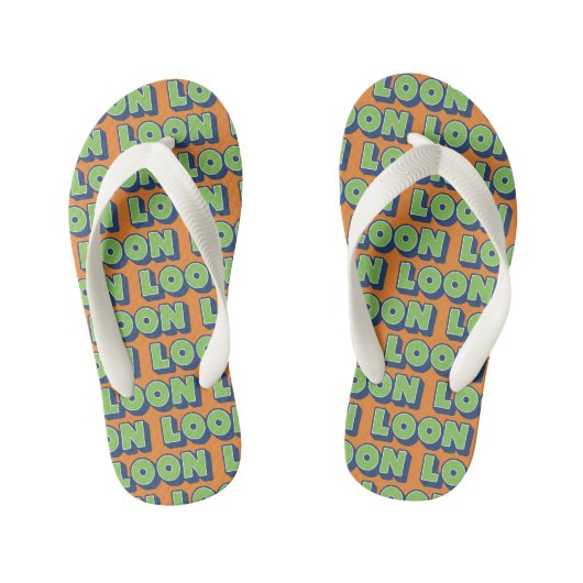 Loon Doric Scottish Dialect Flipflops Kinder Teenslippers (Voetbed)