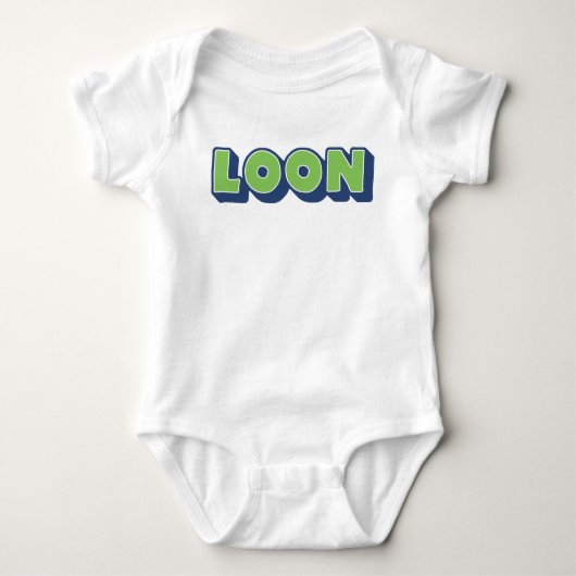 Loon, Dorisch dialect, jongen, Schotse bodysuit (Voorkant)