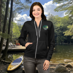 Loon-familie Butterfield Lake Hoodie