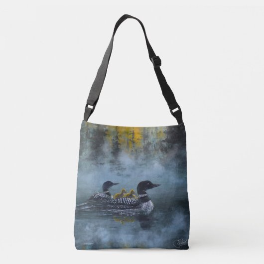 Loon Familie Crossbody Tas (Achterkant)
