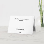 Loon Familie Notitiekaartje (Achterkant)