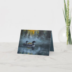 Loon-familieschildering Kaart