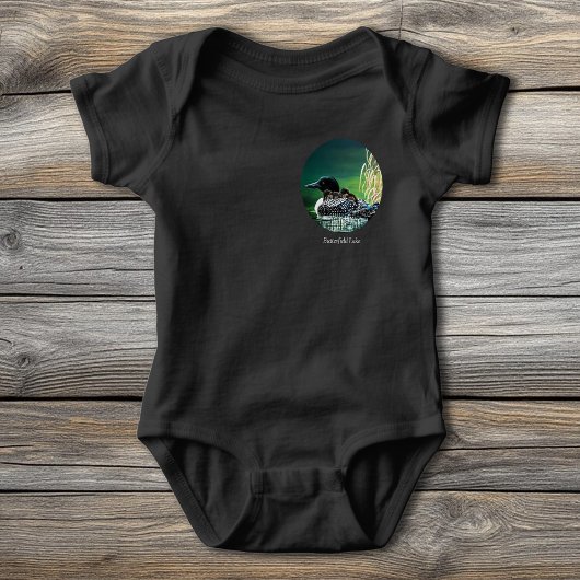 Loon Family Butterfield Lake Romper