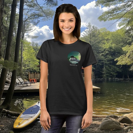 Loon Family Butterfield Lake  T-shirt