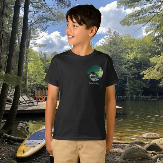 Loon Family Butterfield Lake T-shirt