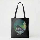 Loon Family Butterfield Lake Tote Bag (Voorkant)
