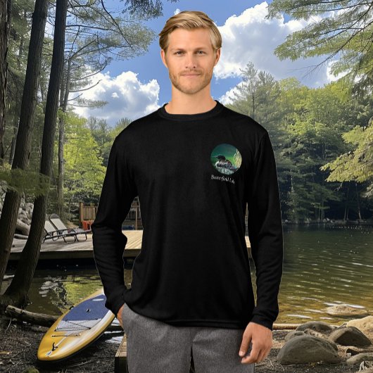 Loon Family Butterfield Lake Tri-Blend Shirt