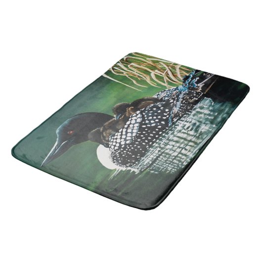 Loon Family Outing Badmat (Gekanteld)