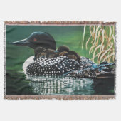 Loon Family Outing Deken (Voorkant)