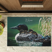 Loon Family Outing Deurmat