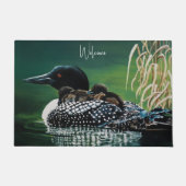 Loon Family Outing Deurmat (Voorkant)
