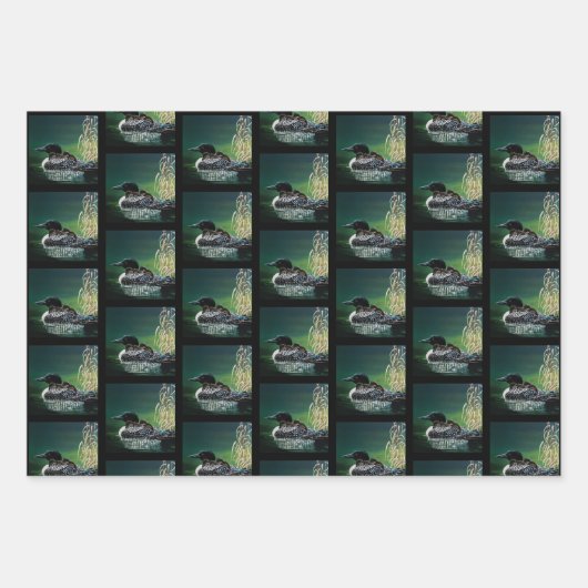 Loon Family Outing Inpakpapier Vel (Voorkant 3)