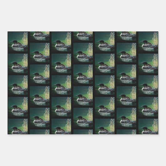 Loon Family Outing Inpakpapier Vel (Voorkant)