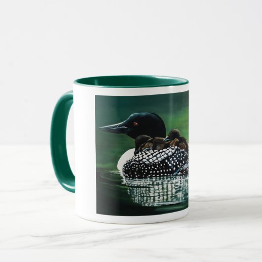 Loon Family Outing Mok (Voorkant links)