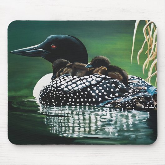 Loon Family Outing Muismat (Voorkant)