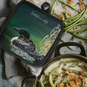 Loon Family Outing Pannenlap