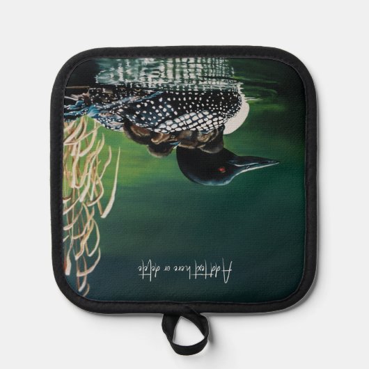 Loon Family Outing Pannenlap (Voorkant)