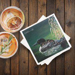 Loon Family Outing Servet