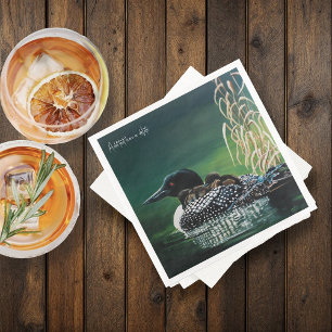 Loon Family Outing Servet