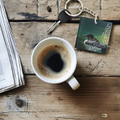 Loon Family Outing Sleutelhanger