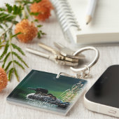 Loon Family Outing Sleutelhanger (Voorkant Rechts)