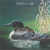 Loon Family Outing Sticker (Voorkant)