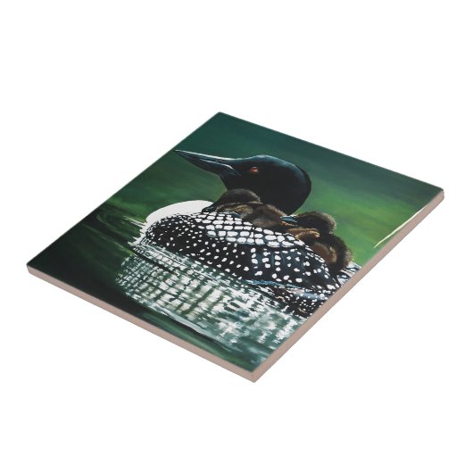 Loon Family Outing Tegeltje (Zijkant)