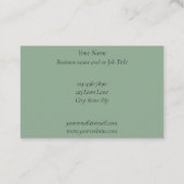 Loon Family Outing Visitekaartje (Achterkant)