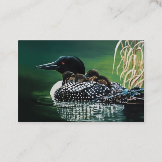 Loon Family Outing Visitekaartje (Voorkant)