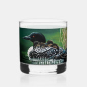 Loon Family Outing Whisky Glas (Achterkant)