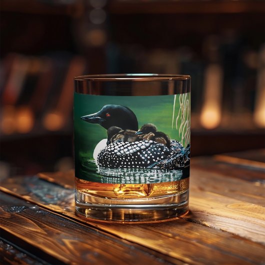 Loon Family Outing Whisky Glas