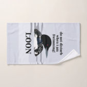 Loon Grote Zaagbek Vogel Meer Grappig Handdoek (Handdoek)