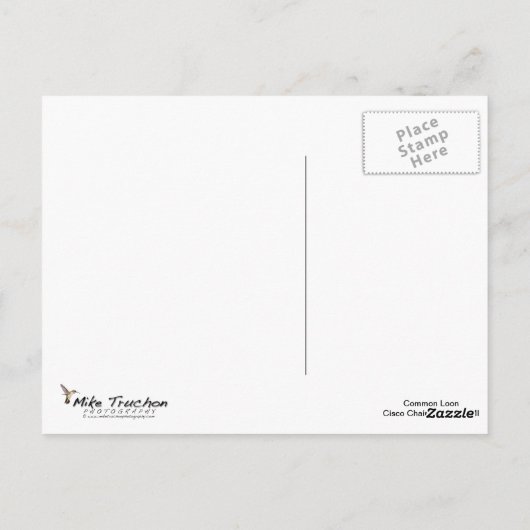 Loon IV Briefkaart (Achterkant)