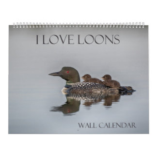 Loon kalender - groot formaat