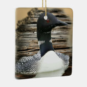 Loon Keramisch Ornament (Rechts)