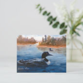 Loon Lake Briefkaart (Staand voorkant)