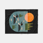 Loon Lake Fleece Deken (Voorkant (Horizontaal))