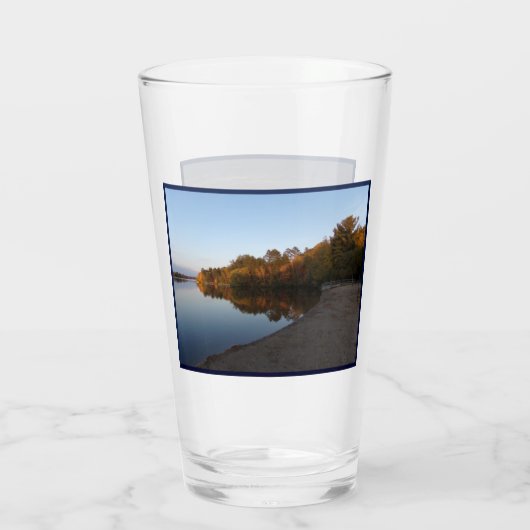 Loon/Lake Glass Cup Glas (Achterkant)
