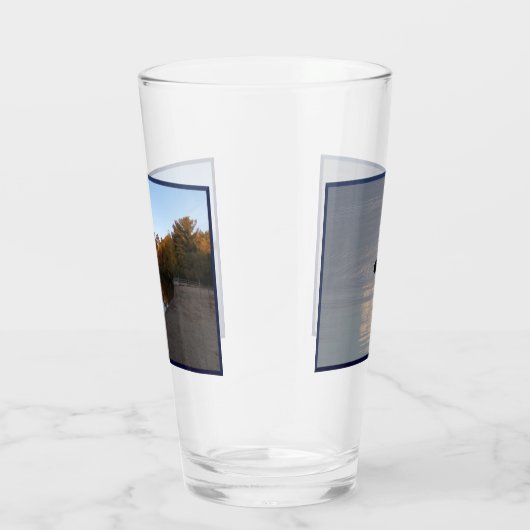 Loon/Lake Glass Cup Glas (Rechts)