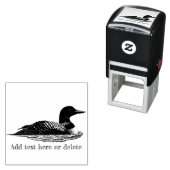 Loon Lake Life Cabin Zelfinktende Stempel (In situ)