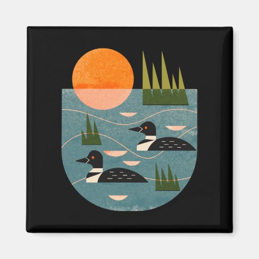 Loon Lake Magneet (Voorkant)
