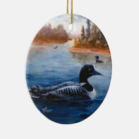 Loon Lake Ornament (Rechts)