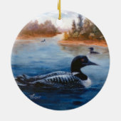 Loon Lake Ornament (Achterkant)