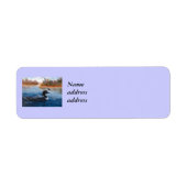 Loon Lake Return Address Labels (Voorkant)