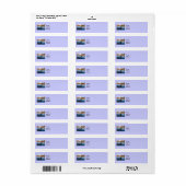 Loon Lake Return Address Labels (Full Sheet)
