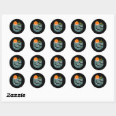 Loon Lake Ronde Sticker (Vel)