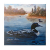 Loon Lake Tile Tegeltje (Voorkant)