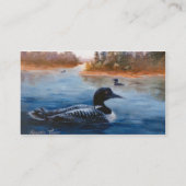 Loon Lake Visitekaartjes (Achterkant)