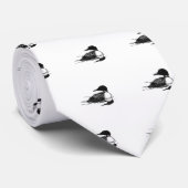 Loon Line Art Stropdas (Opgerold)
