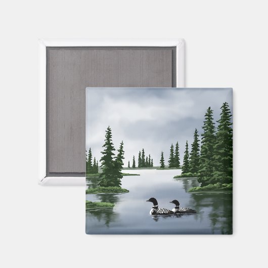 Loon magneten (Voorkant / Achterkant)